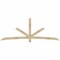 Ekena Millwork Alberta Rough Sawn Timber Gable Bracket, Douglas Fir, 108"W x 40"H x 4"D x 4"F, 9/12 Pitch GBW108X40X0404ALB00RDF - alternate 1